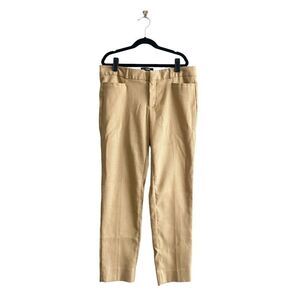 Banana Republic Pants Women's 6 Sloan Yellow Ochre Chino Trouser Dress Casual